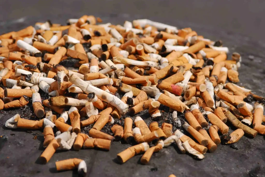 Cigarette Butts are a Plague On Our Beaches