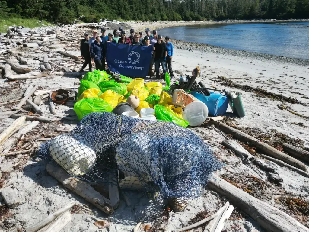 Ocean Conservancy International Coastal Cleanup in Sitka, Alaska